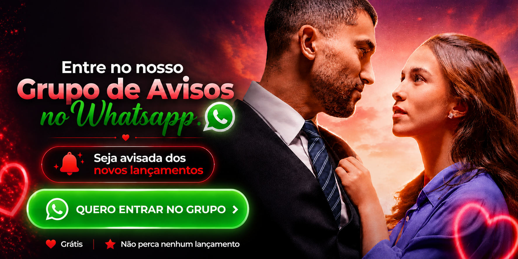 Grupo de avisos no WhatsApp